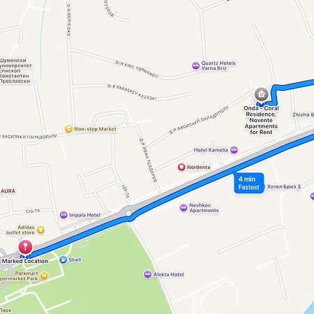 Freddo Apartment - Coral Residence Complex With Parking & Pool Варна Экстерьер фото
